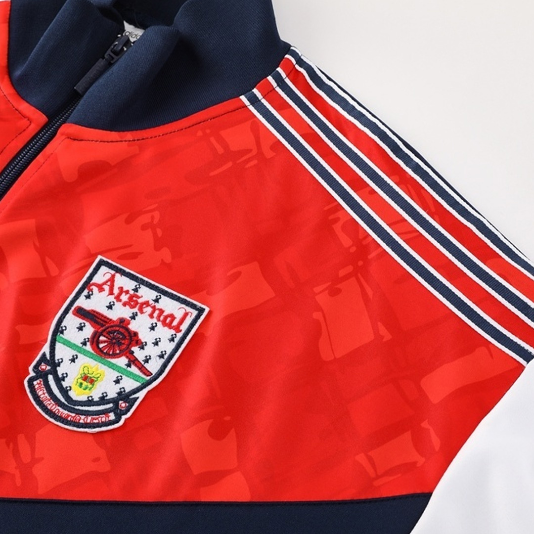 Arsenal Training Kit 2025/26 - Navy&Red (Jacket+Pants)