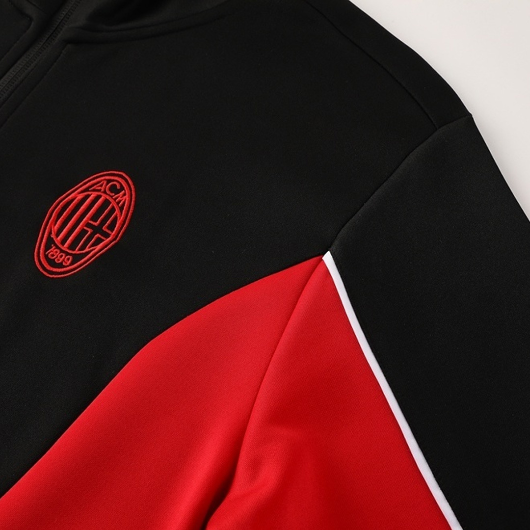 AC Milan Training Kit 2025/26 - Black (Jacket+Pants)