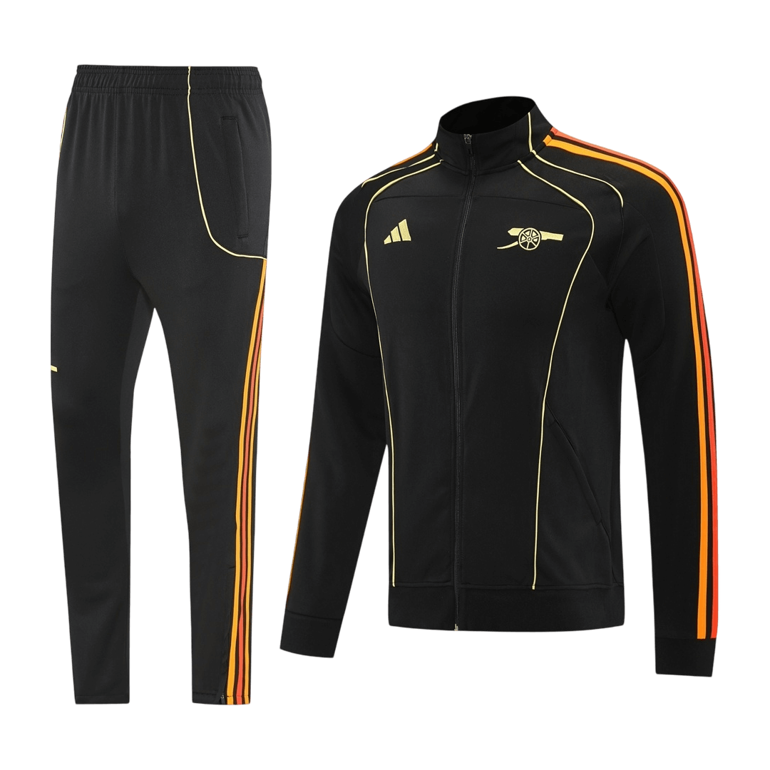 Arsenal Training Kit 2025/26 - Black (Jacket+Pants)