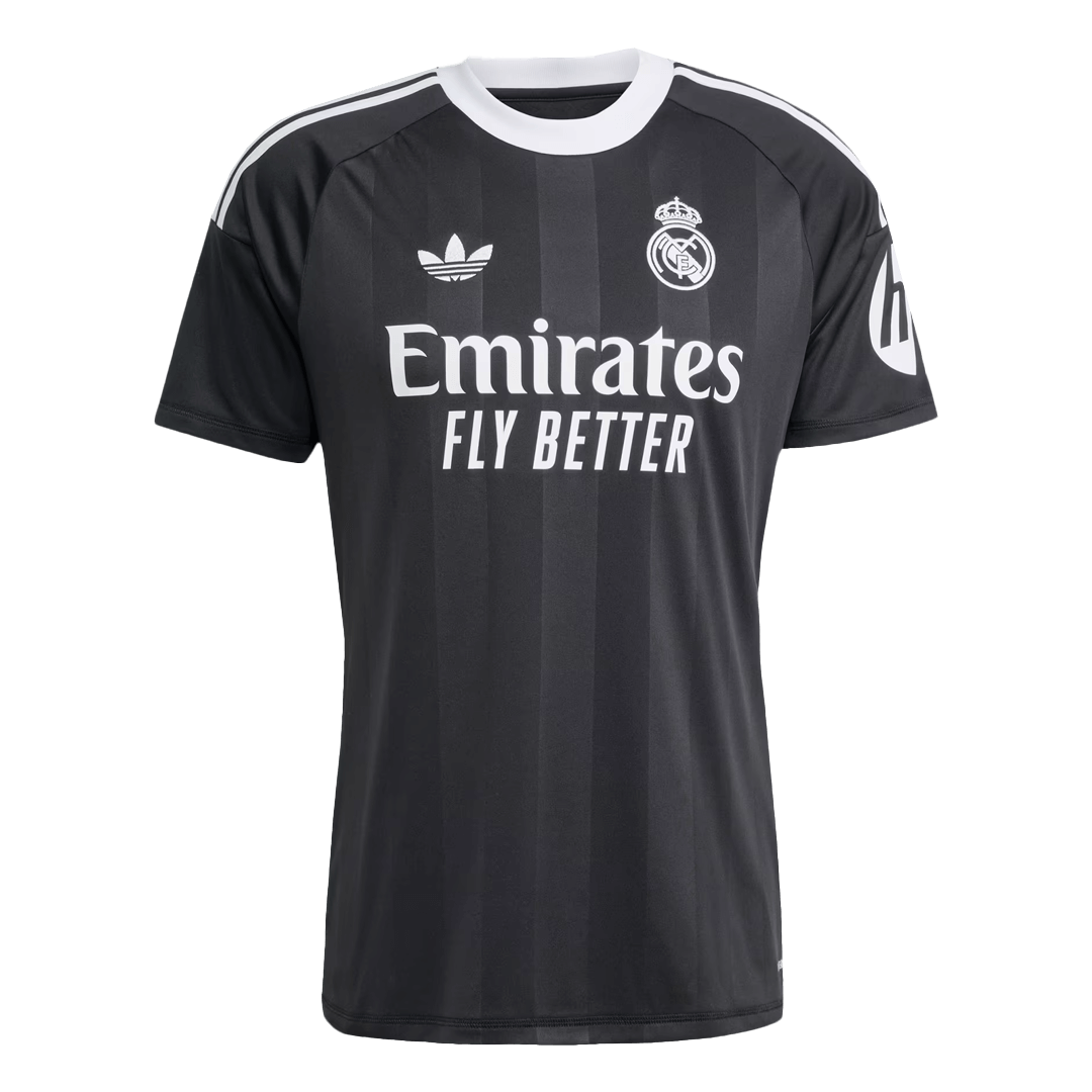 Real Madrid Goalkeeper Soccer Jersey 25/26 Black