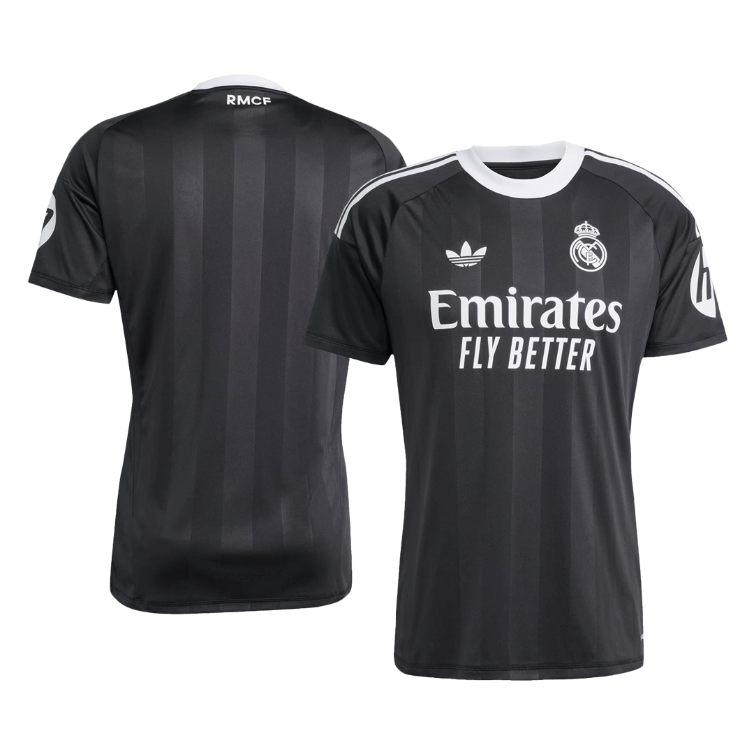 Real Madrid Goalkeeper Soccer Jersey 25/26 Black