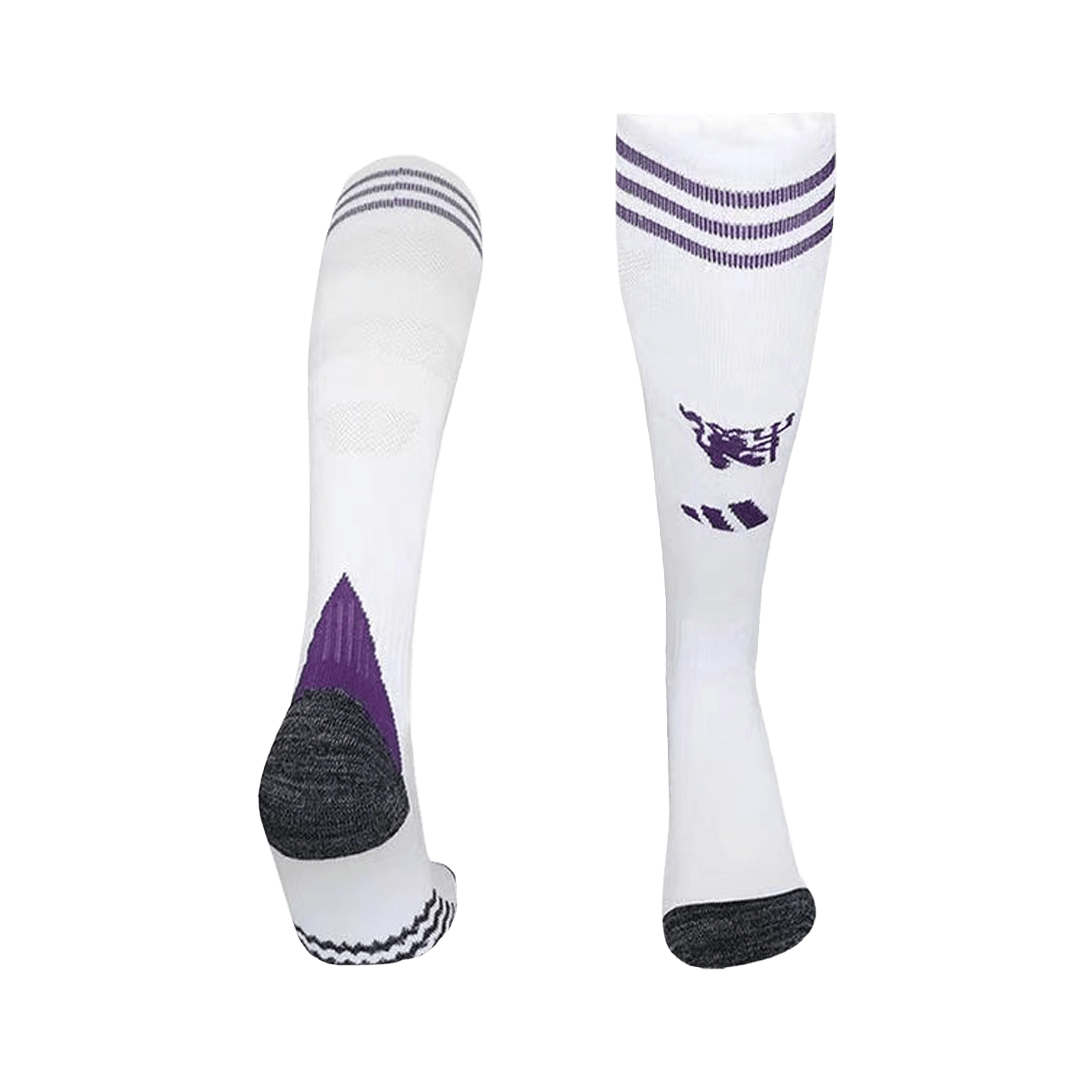 Manchester United Away Soccer Socks 2025/26 Kid