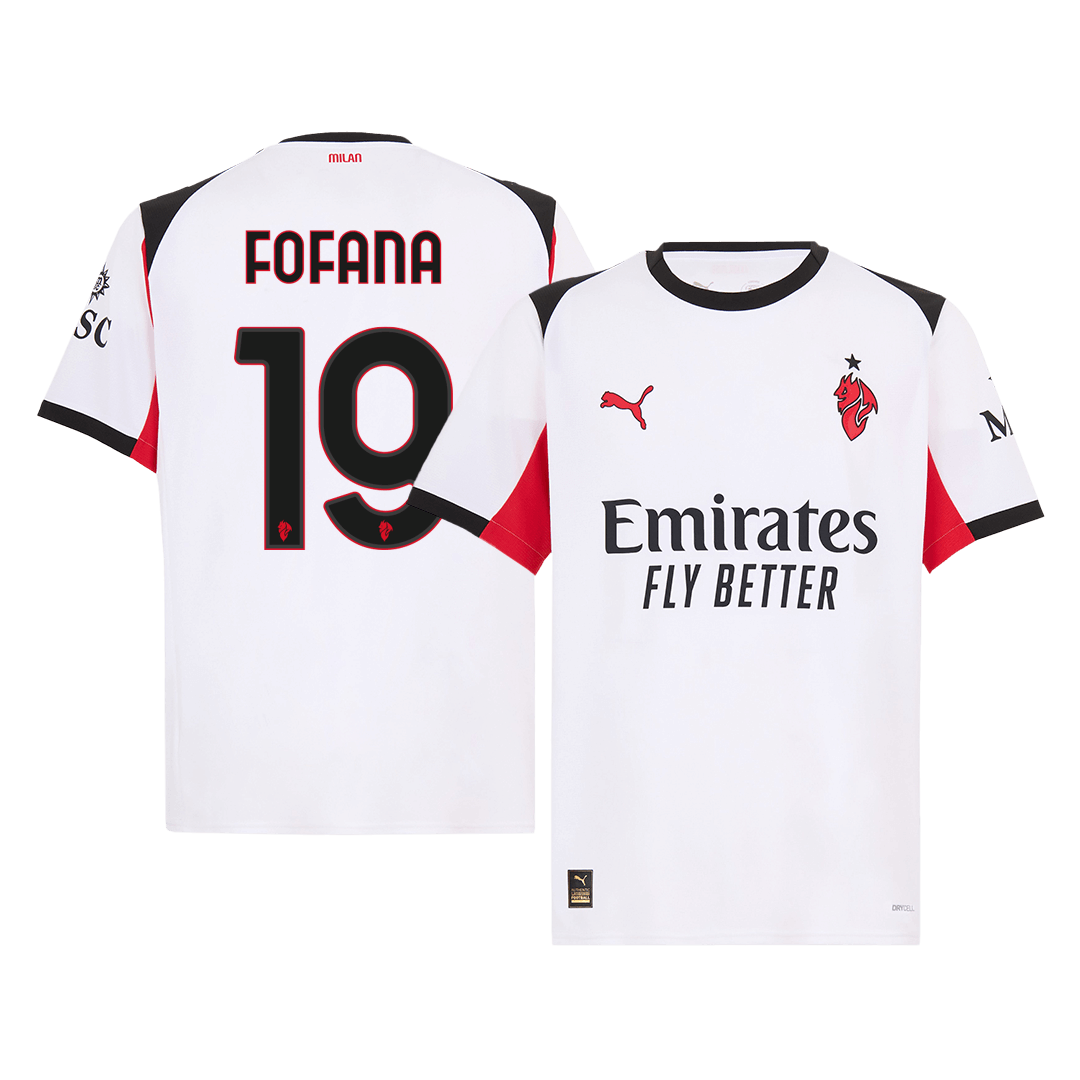 AC Milan FOFANA #19 Away Sleeveless Jersey 2025/26