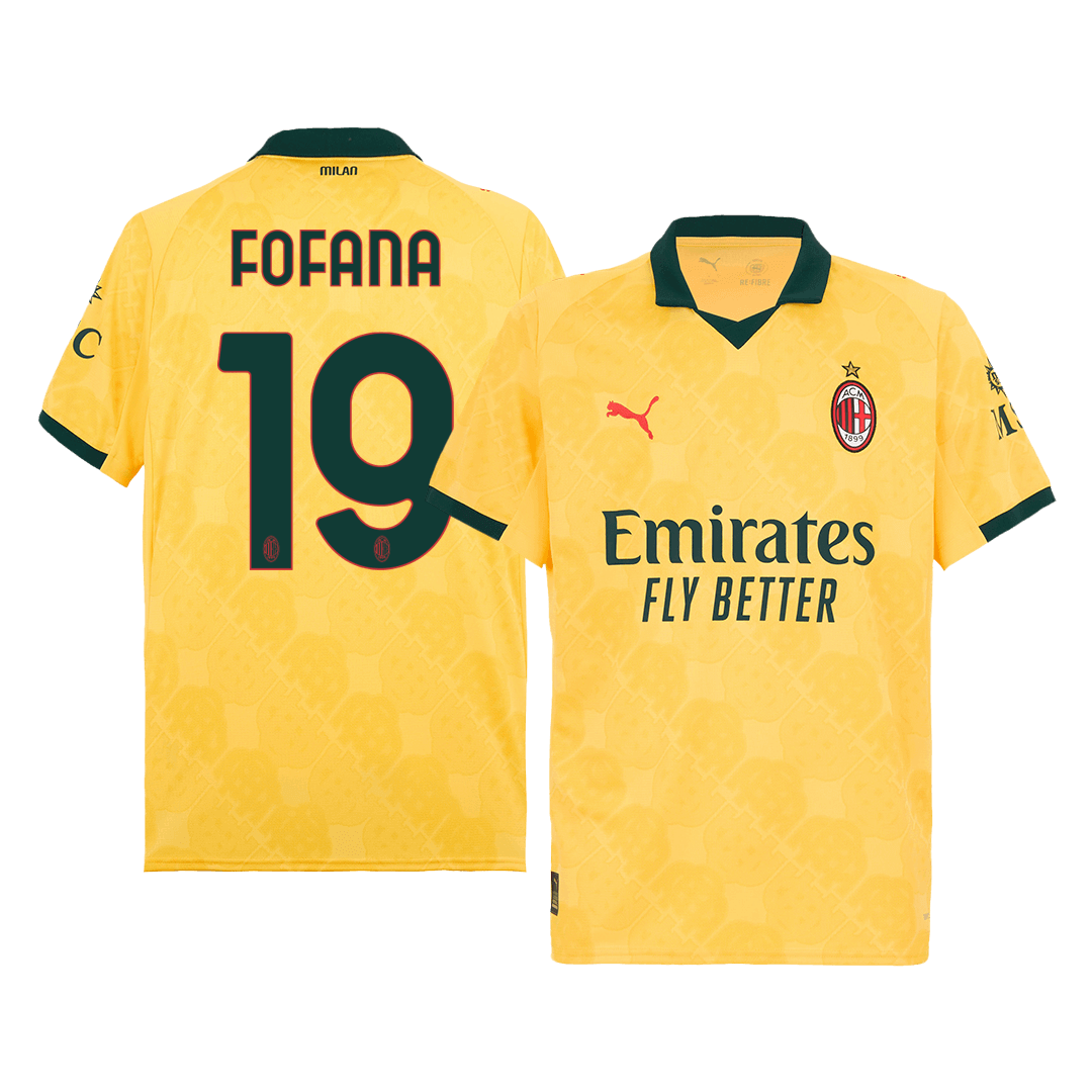 AC Milan FOFANA #19 Third Away Sleeveless Jersey 2025/26