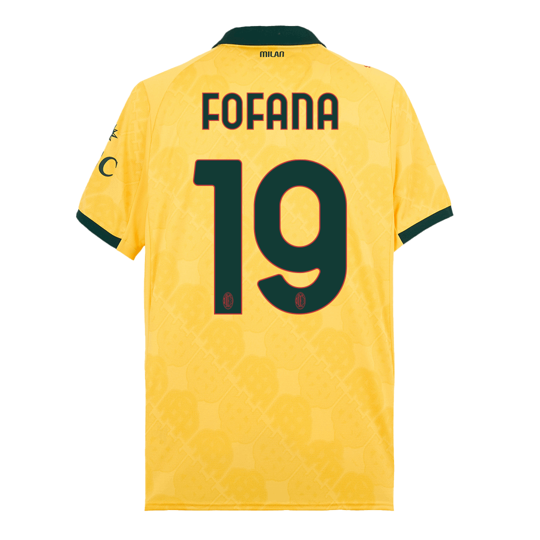 AC Milan FOFANA #19 Third Away Sleeveless Jersey 2025/26