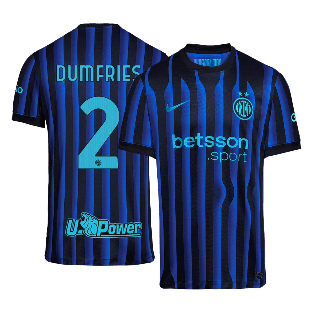 Inter Milan DUMFRIES #2 Home Sleeveless Jersey 2025/26