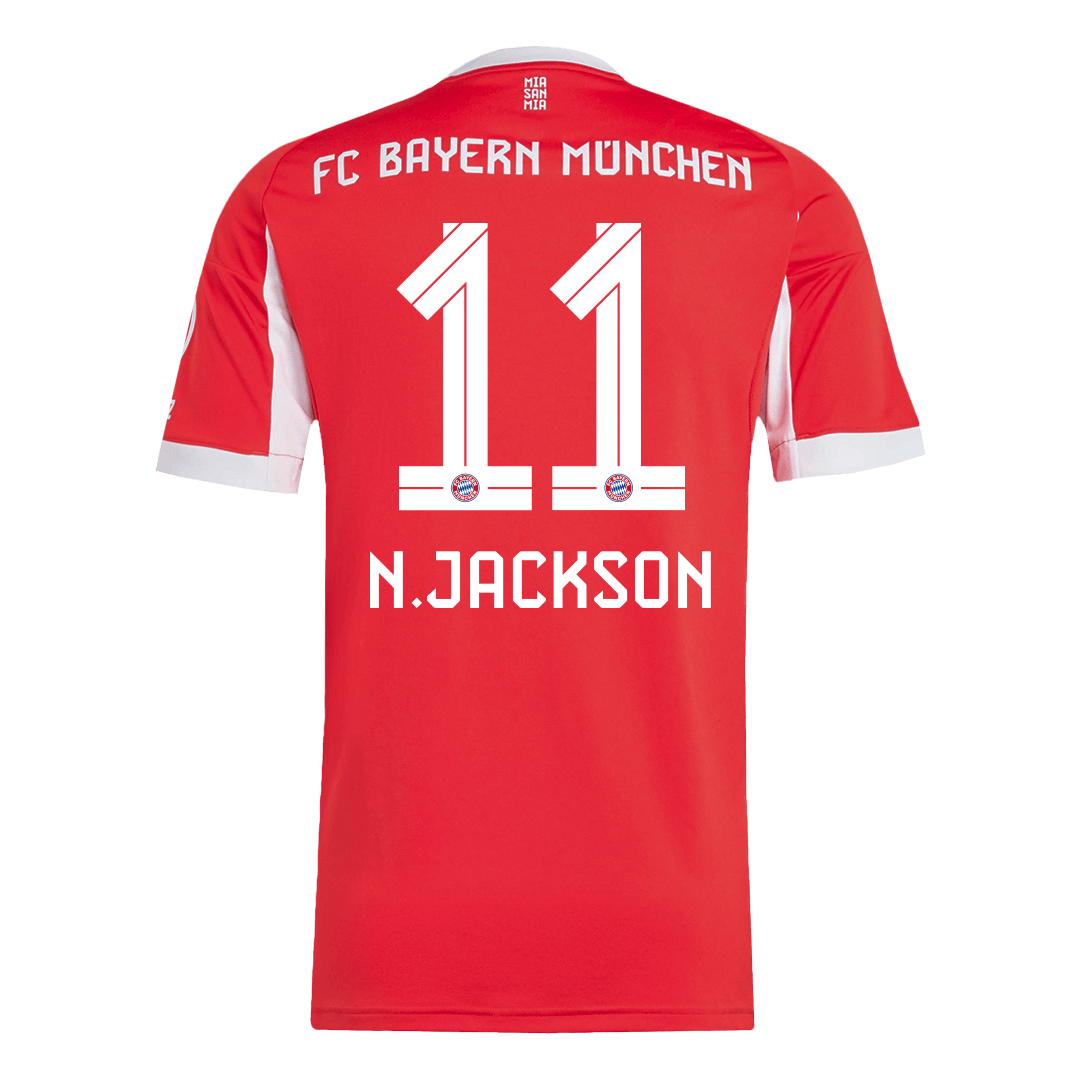 Bayern Munich N.JACKSON #11 Home Sleeveless Jersey 2025/26