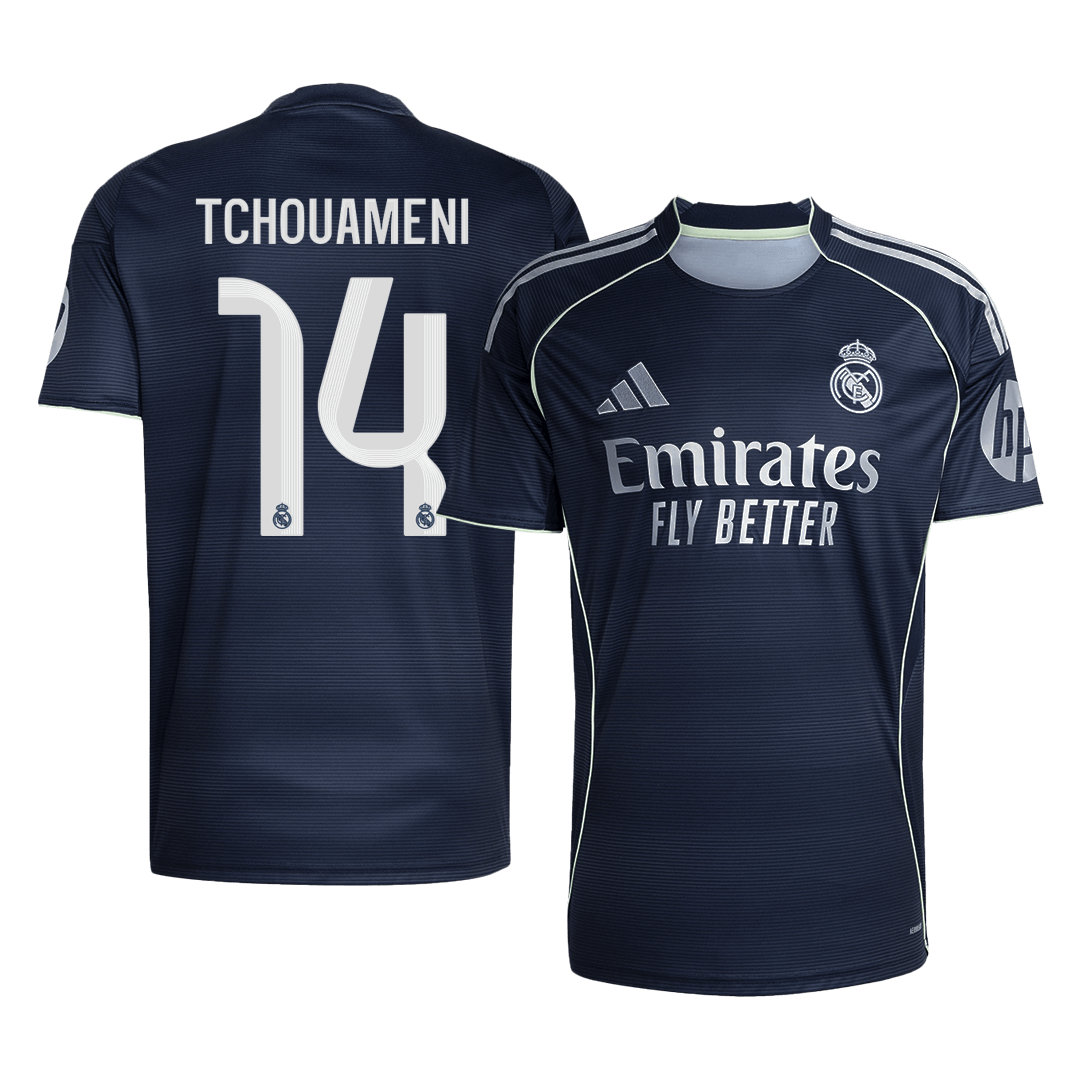 Real Madrid TCHOUAMENI #14 Away Sleeveless Jersey 2025/26