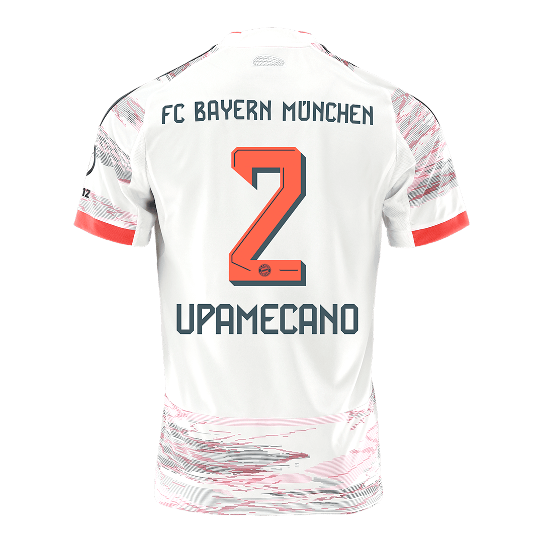 Bayern Munich UPAMECANO #2 Away Sleeveless Jersey 2025/26