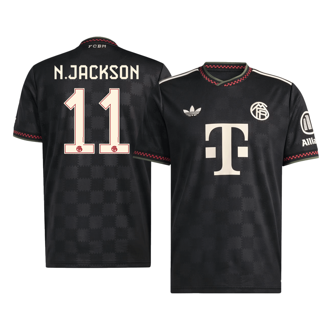 Bayern Munich N.JACKSON #11 Third Away Sleeveless Jersey 2025/26