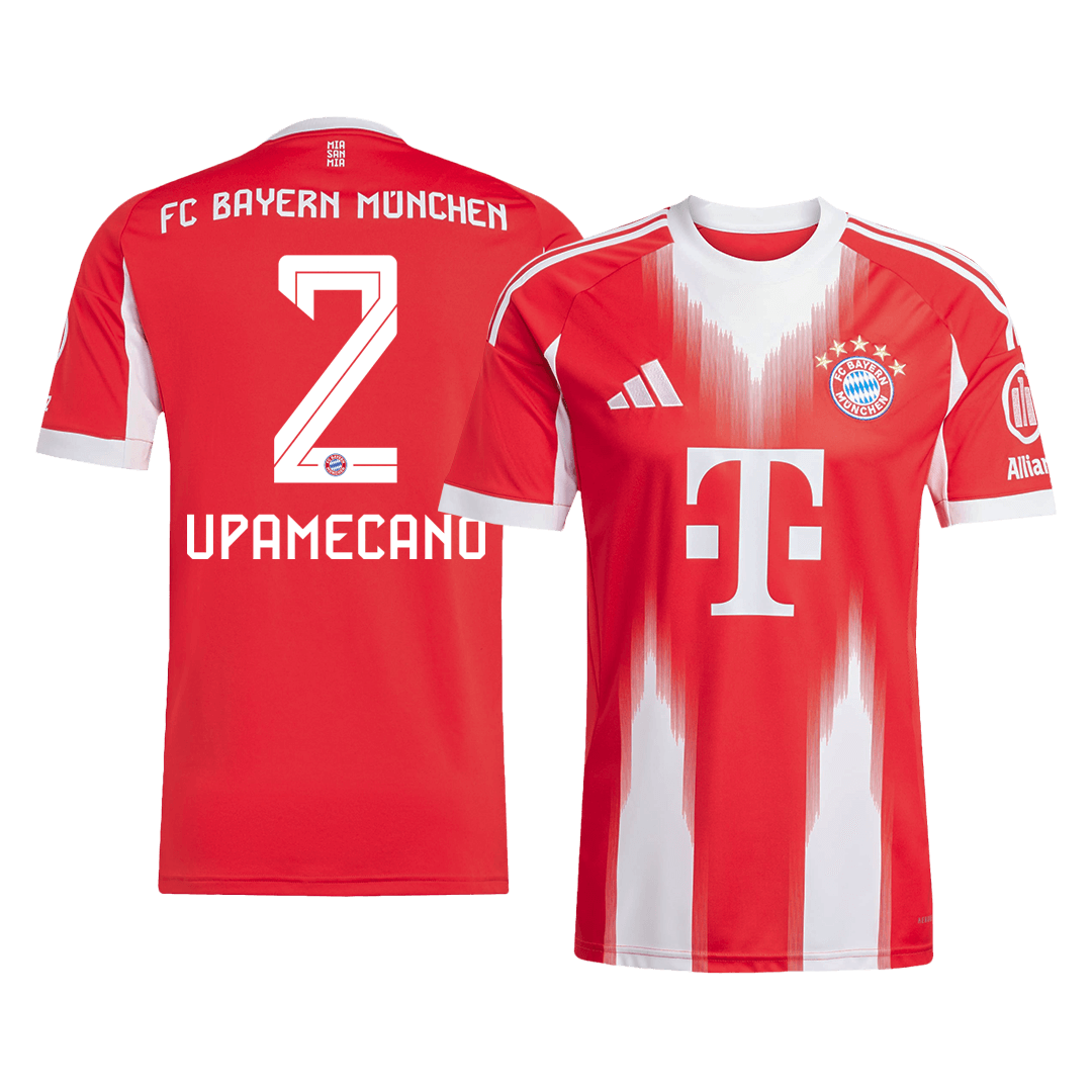 Bayern Munich UPAMECANO #2 Home Sleeveless Jersey 2025/26