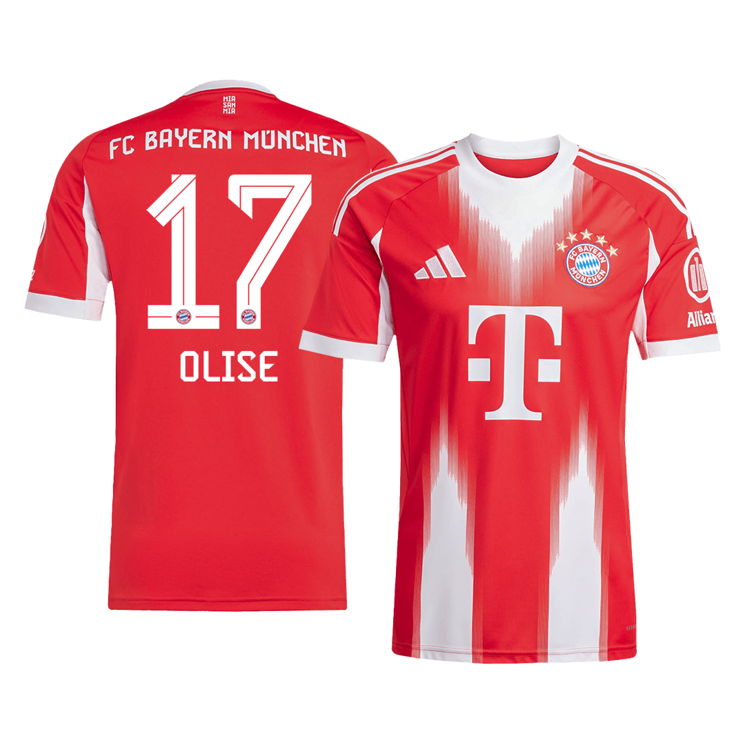 Bayern Munich OLISE #17 Home Sleeveless Jersey 2025/26