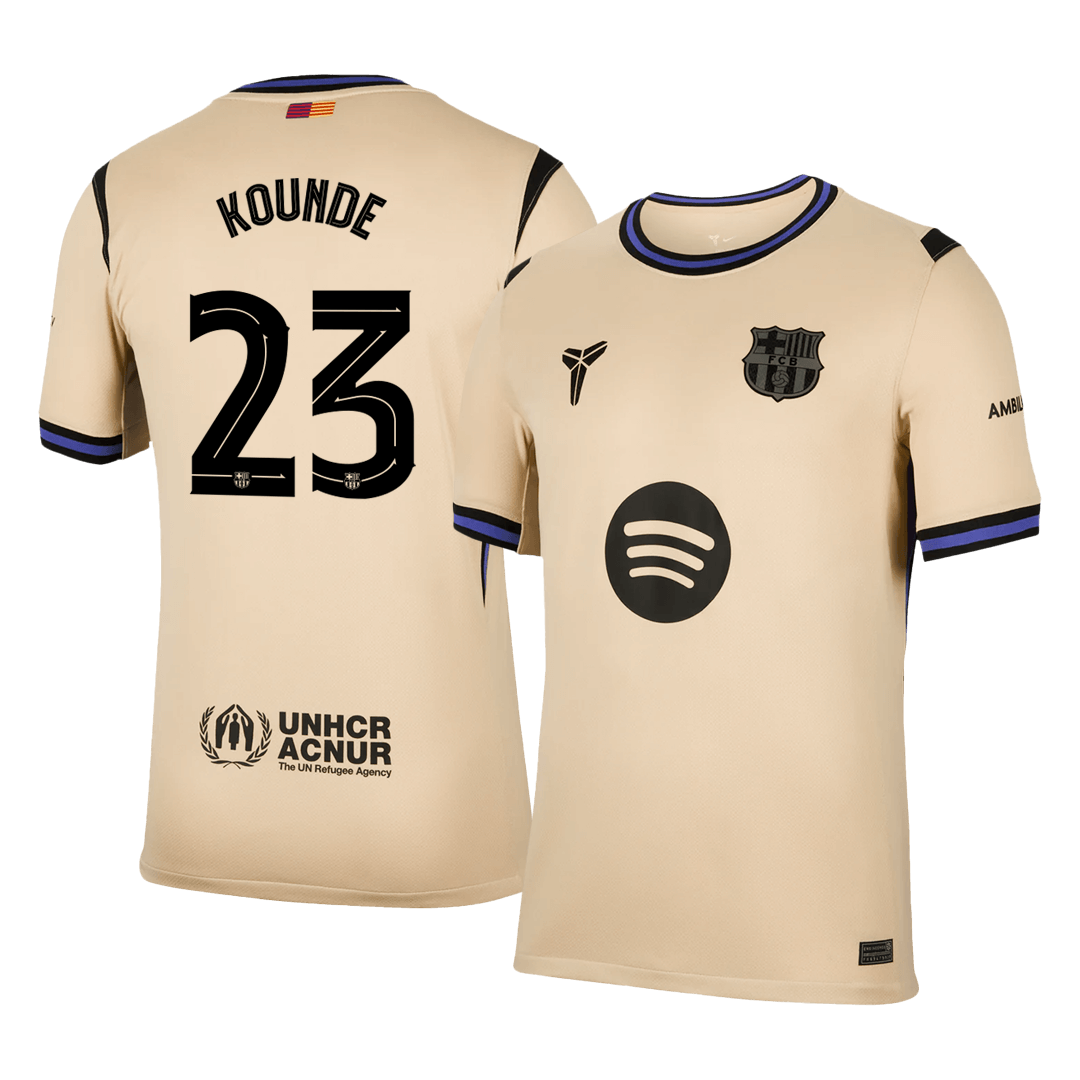 Barcelona KOUNDE #23 Away Sleeveless Jersey 2025/26