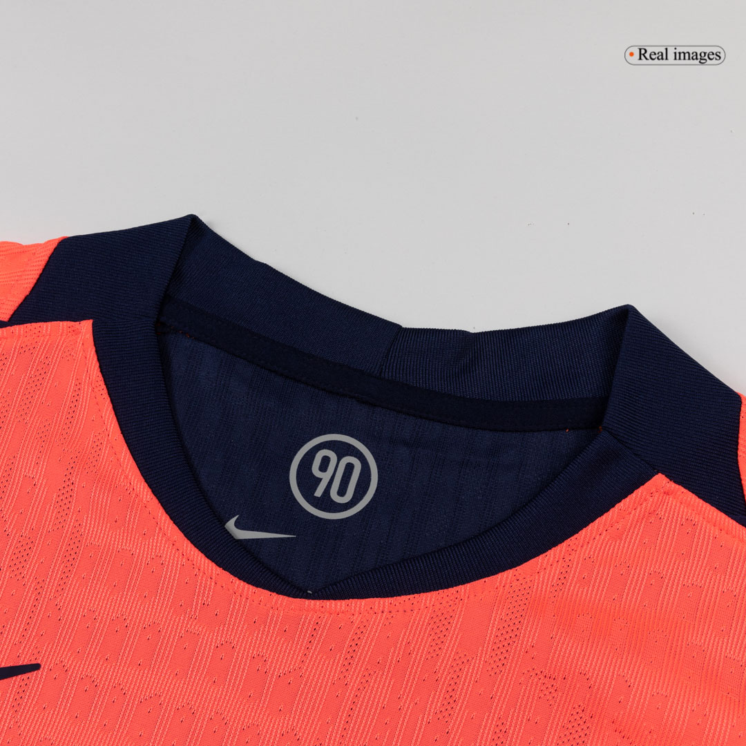 GAVI #6 Authentic Barcelona Third Away Soccer Jersey 25/26 Orange- UCL