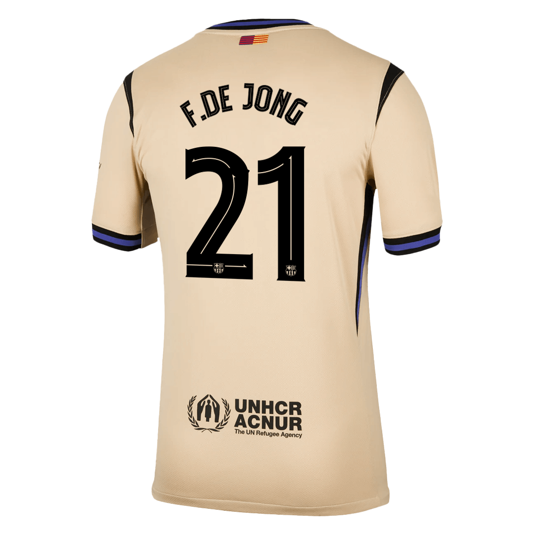 Barcelona F.DE JONG #21 Away Sleeveless Jersey 2025/26