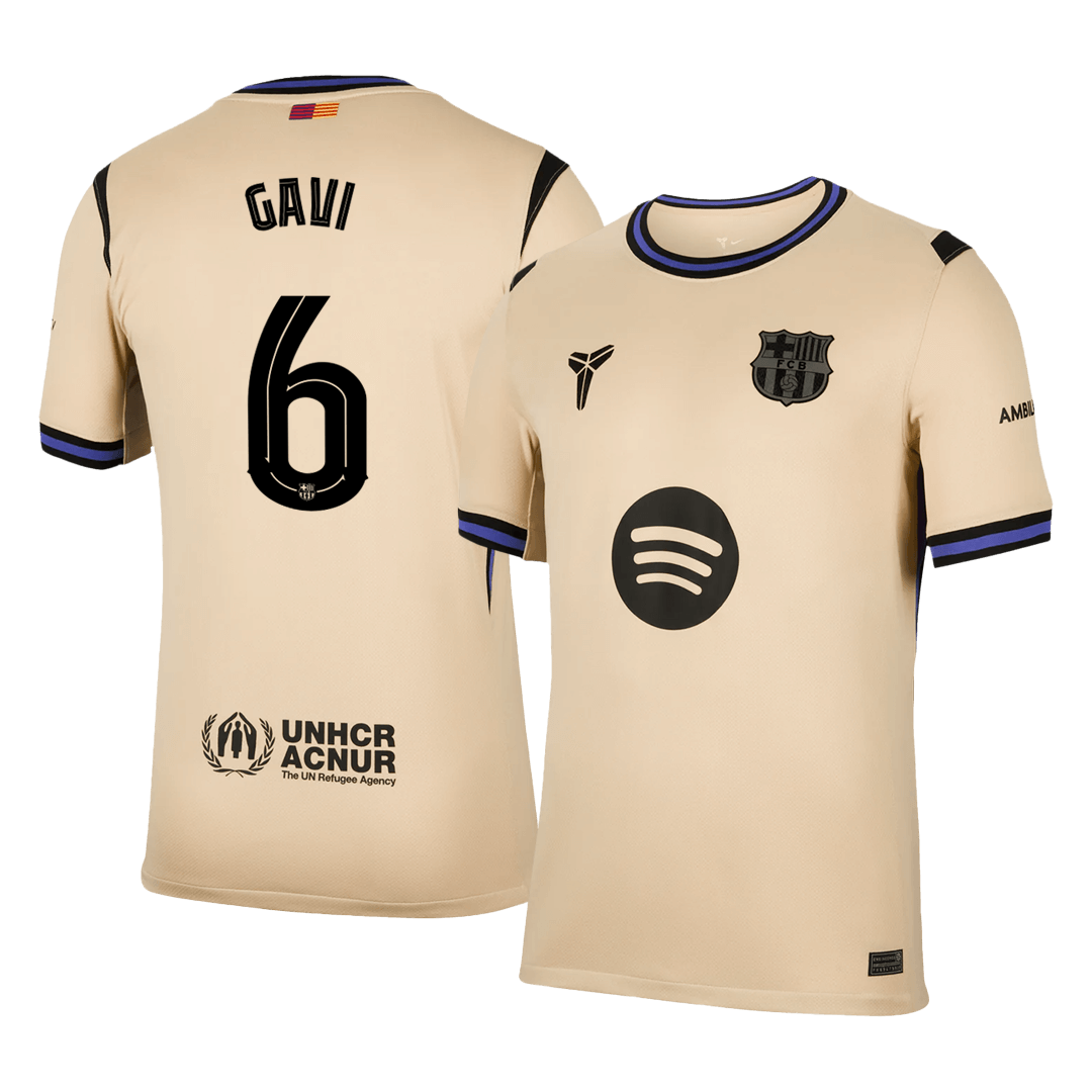 Barcelona GAVI #6 Away Sleeveless Jersey 2025/26