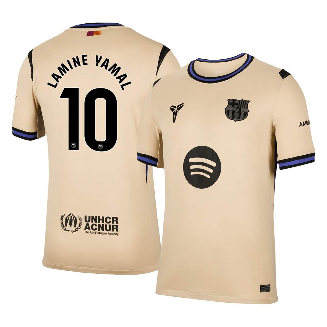 Barcelona LAMINE YAMAL #10 Away Sleeveless Jersey 2025/26