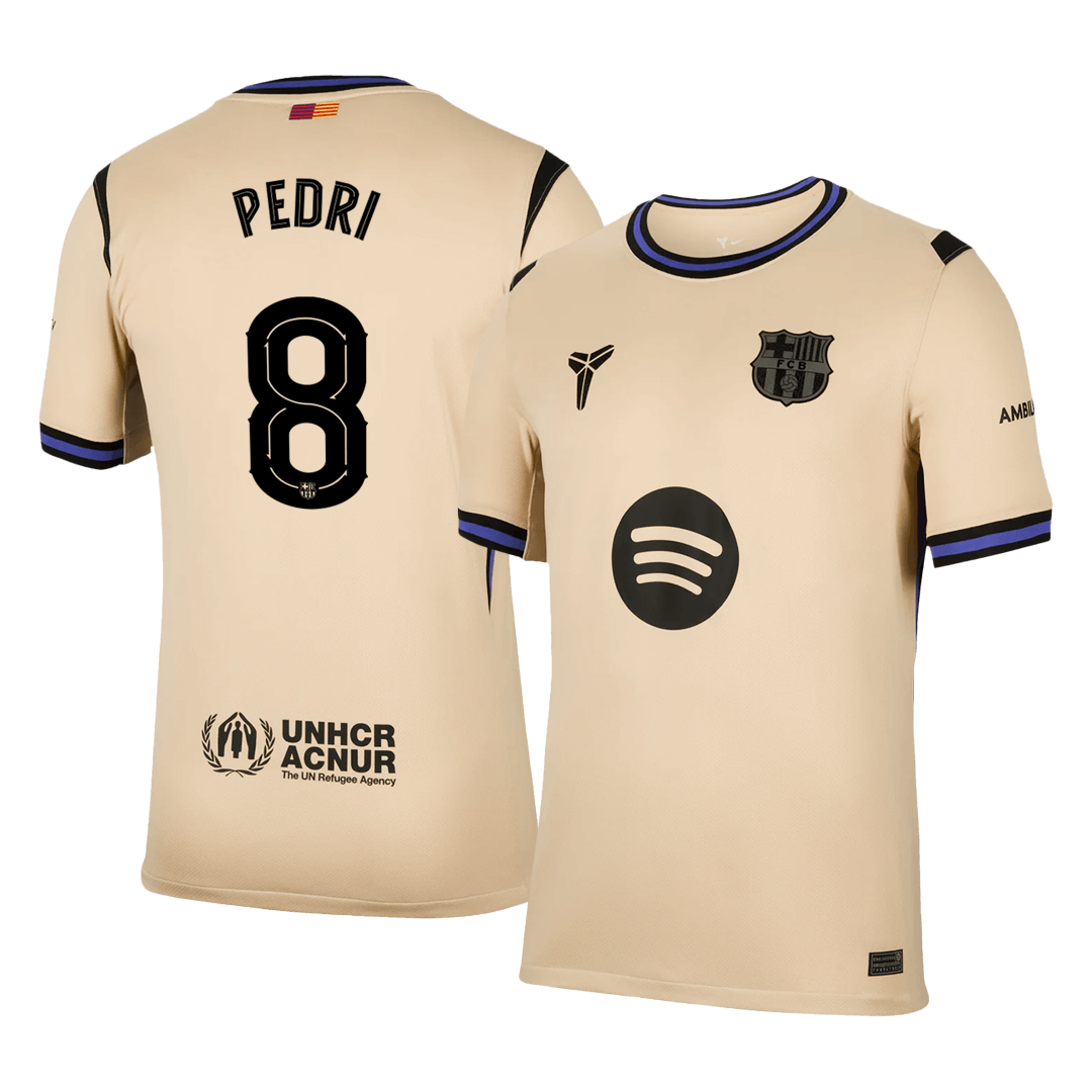 Barcelona PEDRI #8 Away Sleeveless Jersey 2025/26
