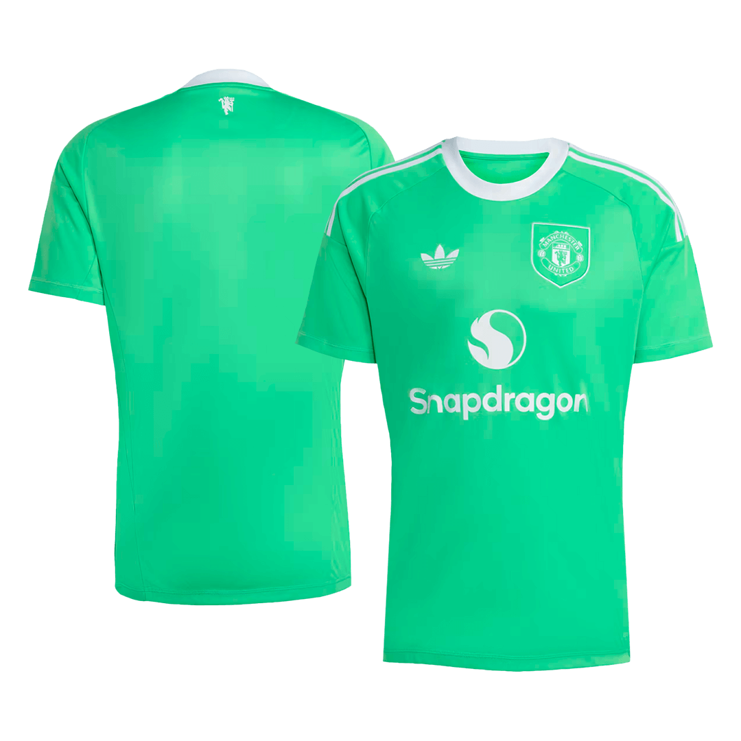 Manchester United Goalkeeper Soccer Jersey 25/26 Green
