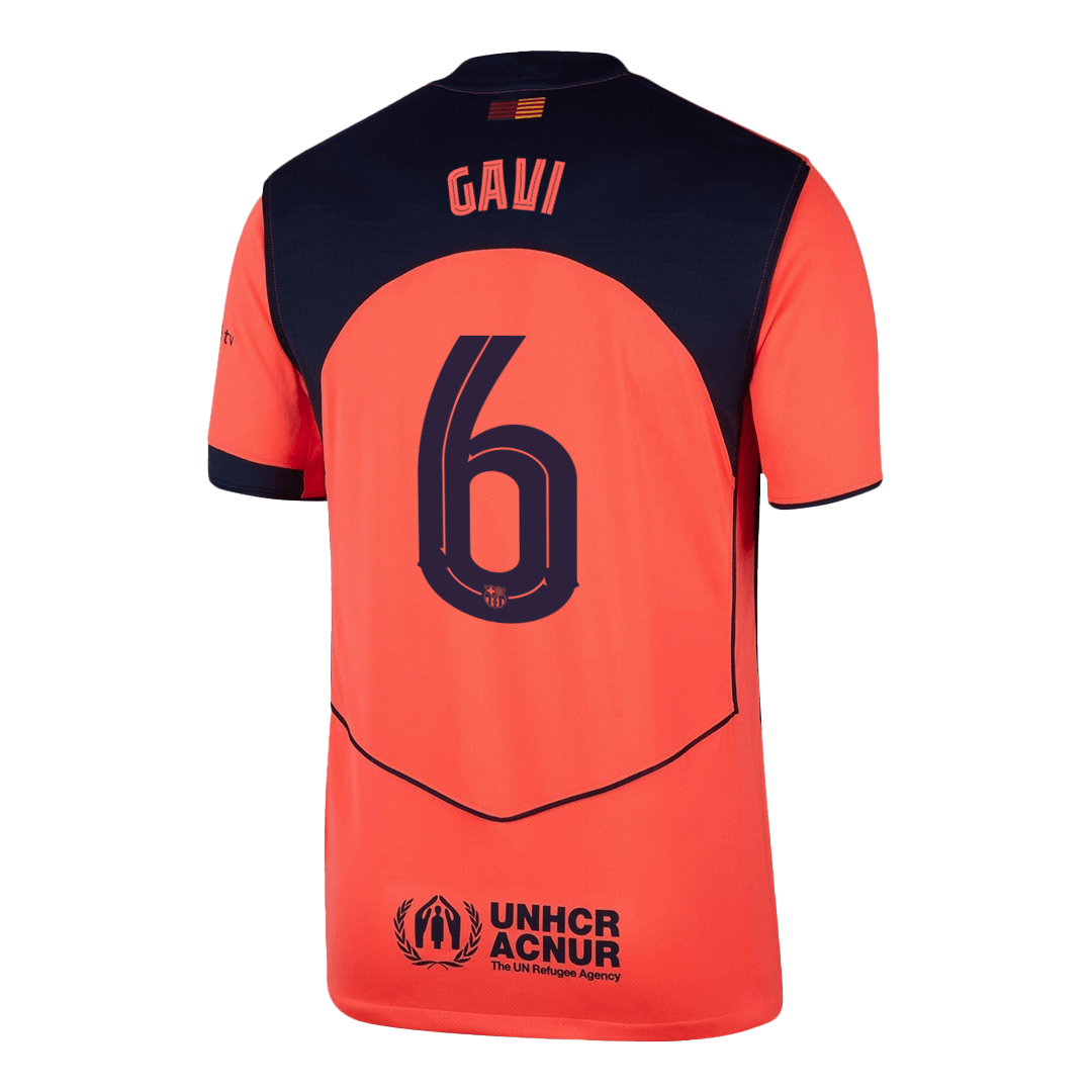Barcelona GAVI #6 Third Away Sleeveless Jersey 2025/26