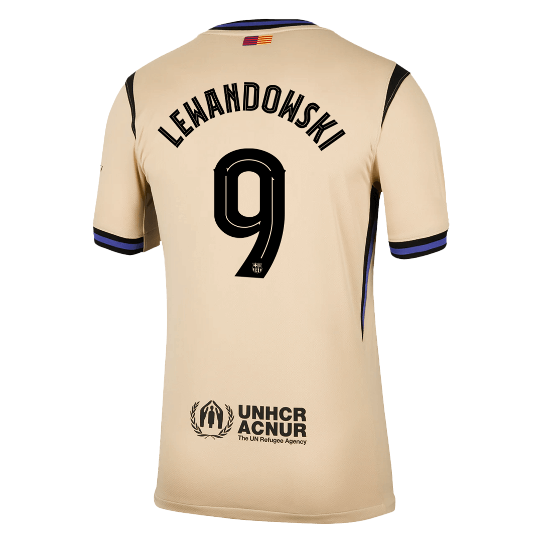 Barcelona LEWANDOWSKI #9 Away Sleeveless Jersey 2025/26