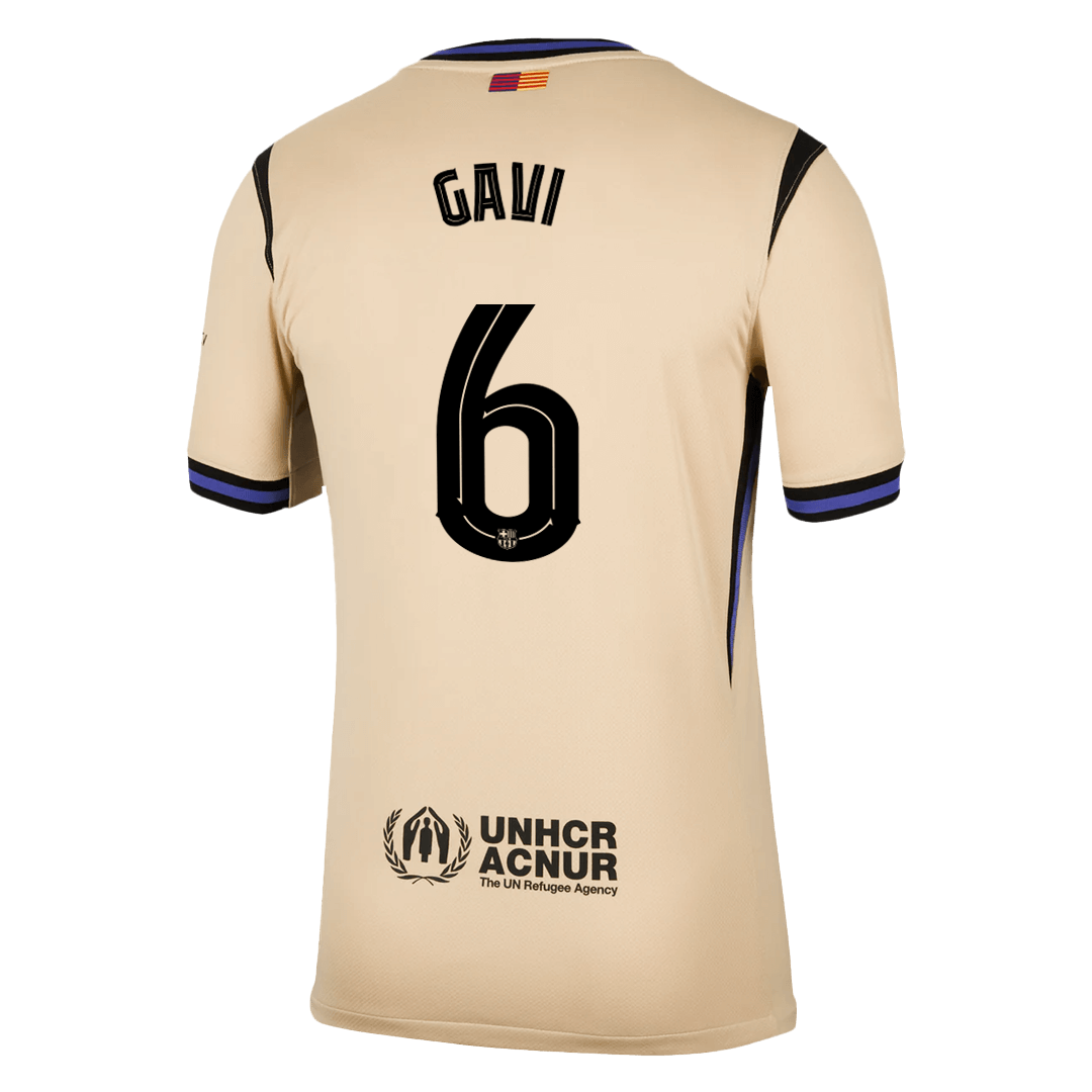 Barcelona GAVI #6 Away Sleeveless Jersey 2025/26