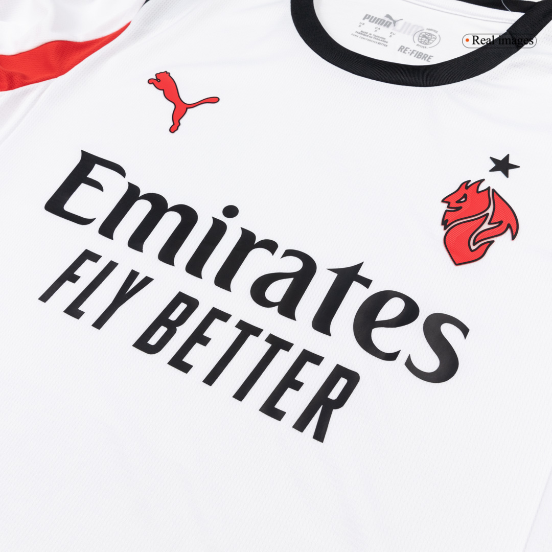 AC Milan Away Soccer Jersey Retro 2025/26 - Long Sleeve