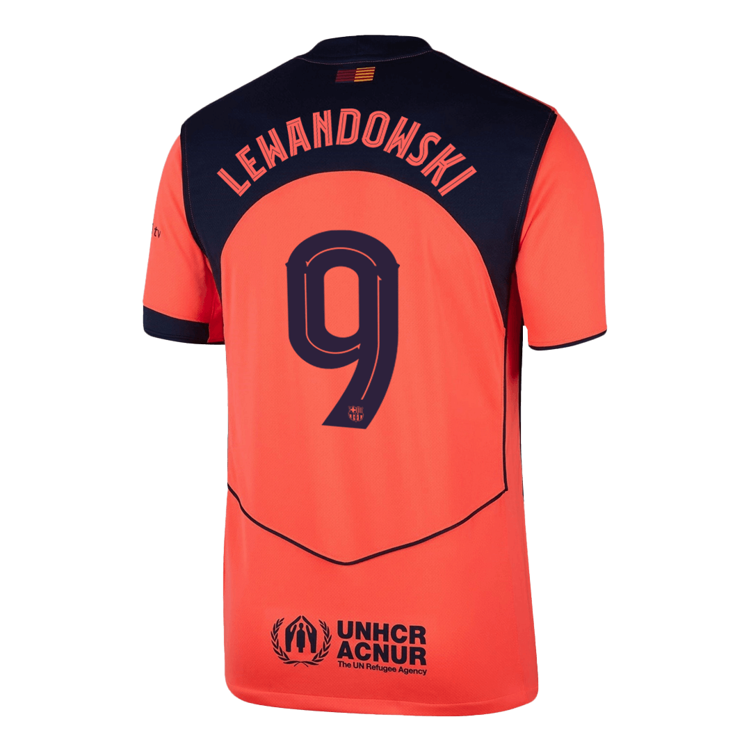 Barcelona LEWANDOWSKI #9 Third Away Sleeveless Jersey 2025/26