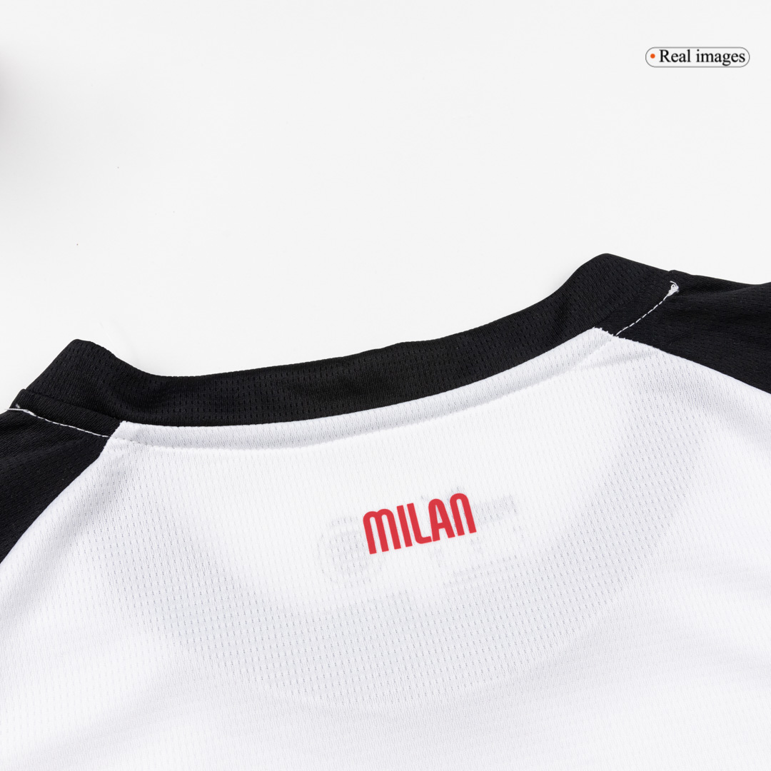 AC Milan Away Soccer Jersey Retro 2025/26 - Long Sleeve