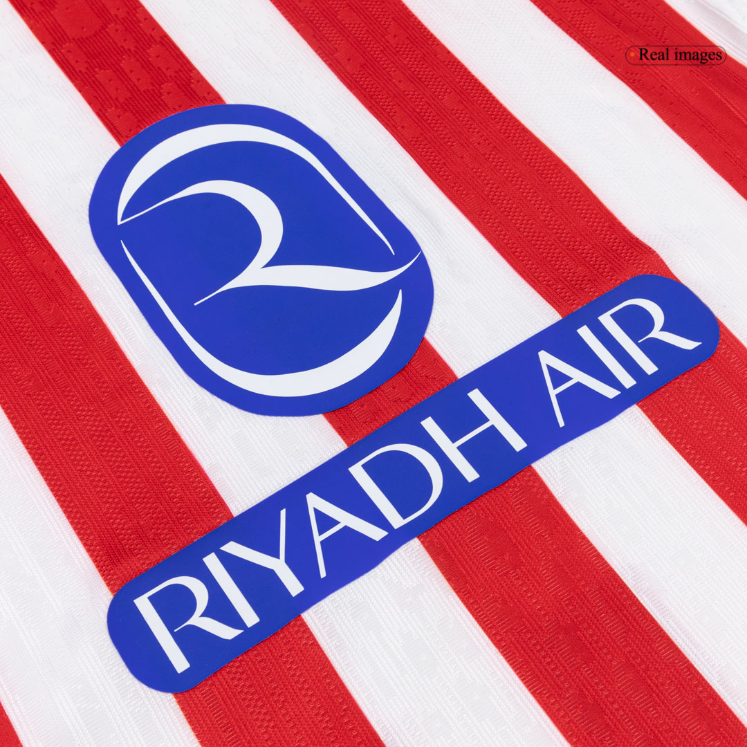 Authentic Atletico Madridl Home Soccer Jersey 25/26 Red&White
