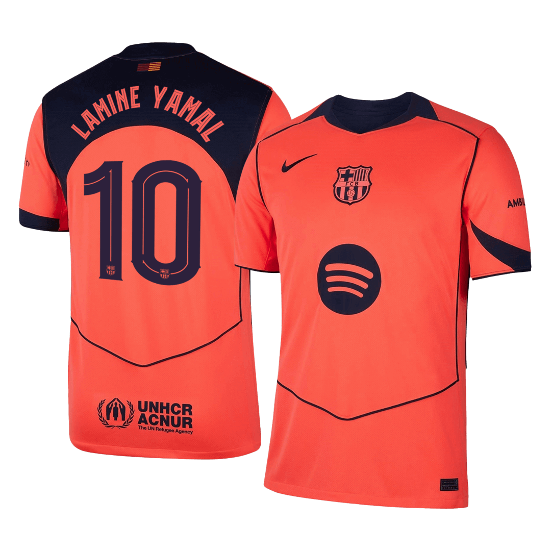Barcelona LAMINE YAMAL #10 Third Away Sleeveless Jersey 2025/26