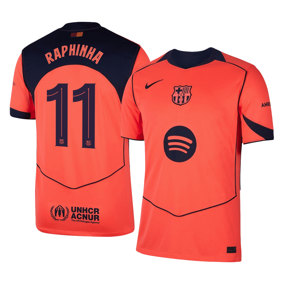 Barcelona RAPHINHA #11 Third Away Sleeveless Jersey 2025/26