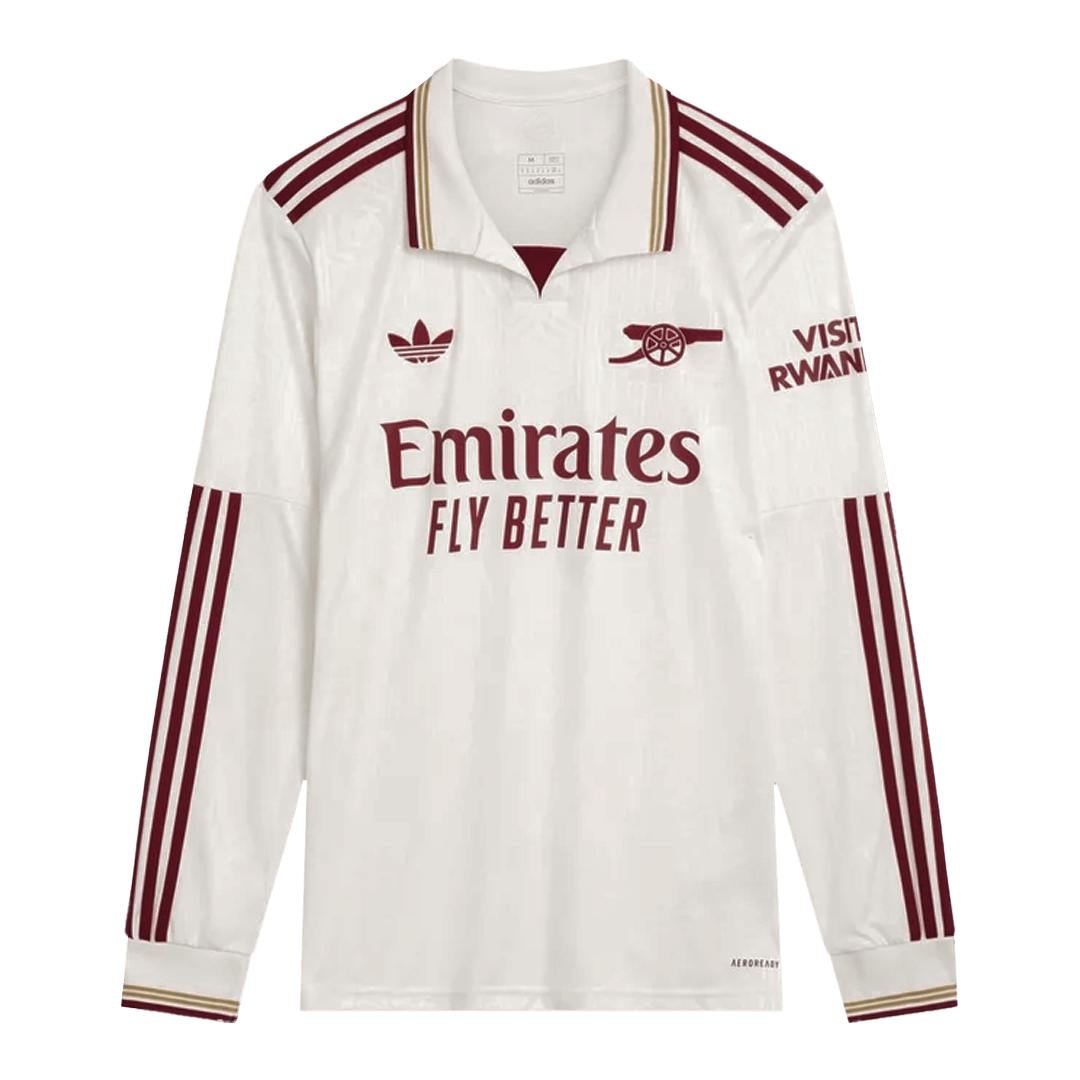 Arsenal Third Away Soccer Jersey Retro 2025/26 - Long Sleeve