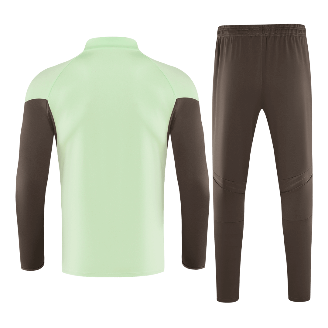 Real Madrid Sweatshirt Kit 2025/26 - Green (Top+Pants)