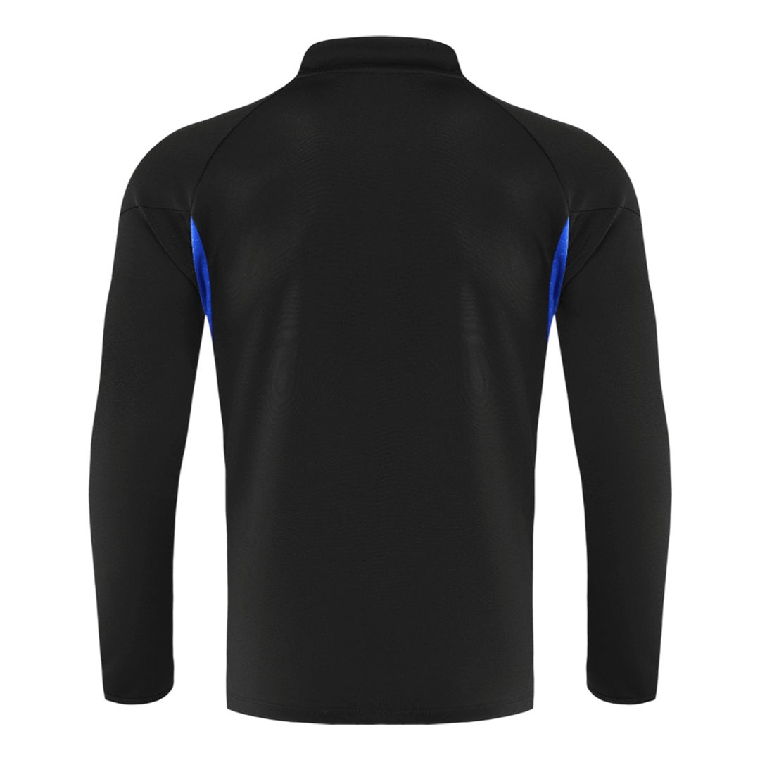 Manchester United Sweatshirt Kit 2025/26 - Black (Top+Pants)