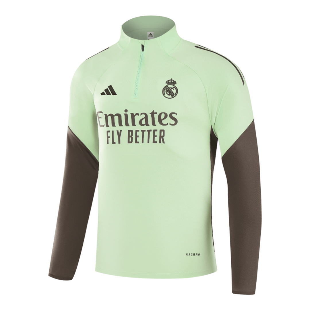 Real Madrid Sweatshirt Kit 2025/26 - Green (Top+Pants)