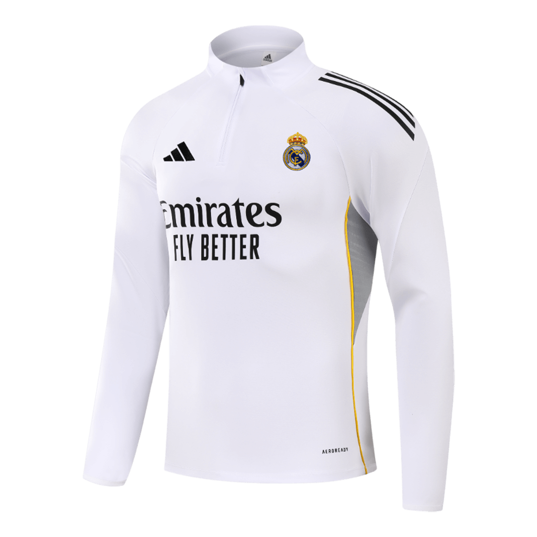 Real Madrid Sweatshirt Kit 2025/26 - White (Top+Pants)